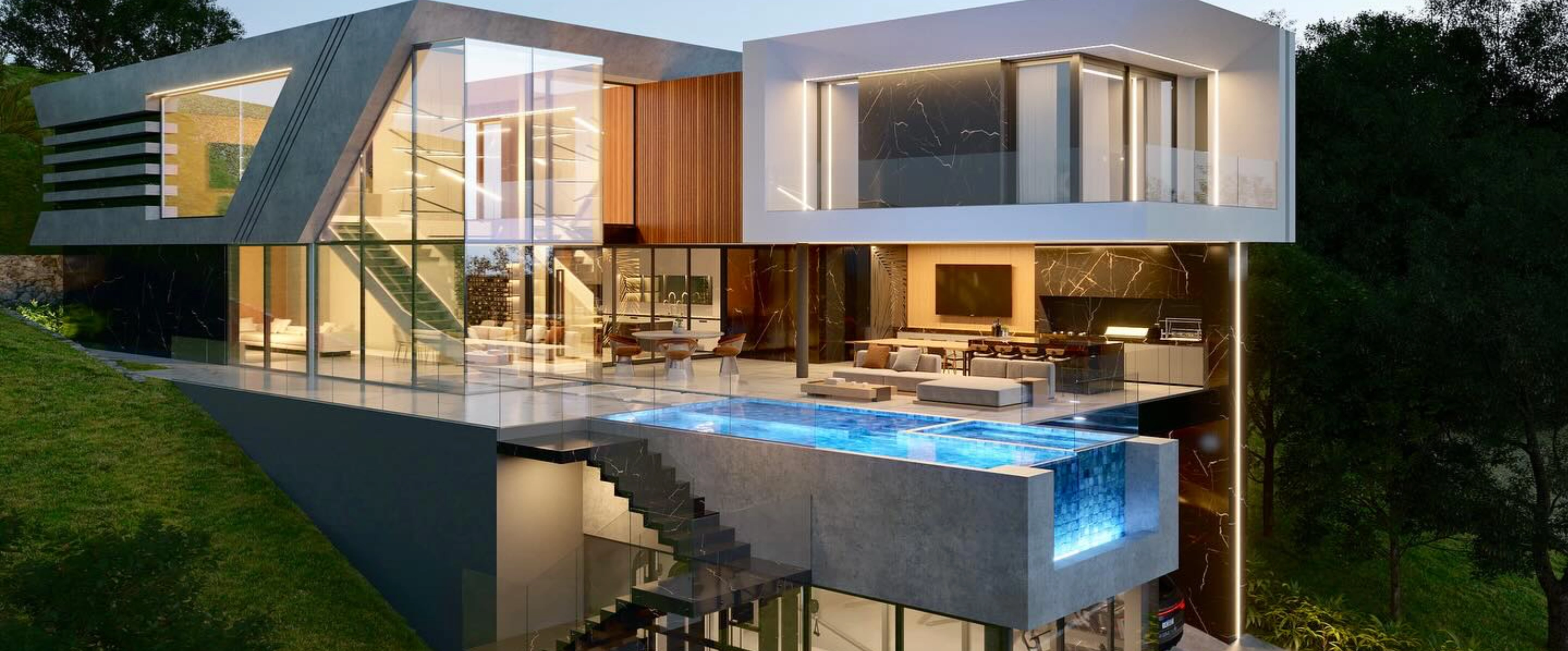 Banner del proyecto Mirante da Mata en Nova Lima